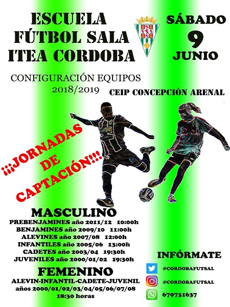 El Itea Córdoba organiza unas jornadas de captación el próximo 9 de junio