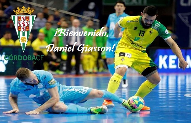 Daniel Giasson, quinto fichaje del Córdoba CF Futsal para el debut en Primera